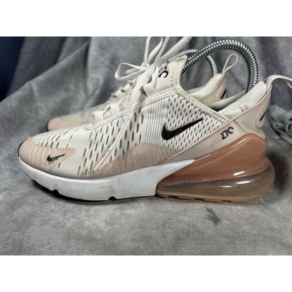 Nike Air Max 270 Women's 7.5 White Pink Running Athletic Sneakers Shoes - Picture 3 of 7
